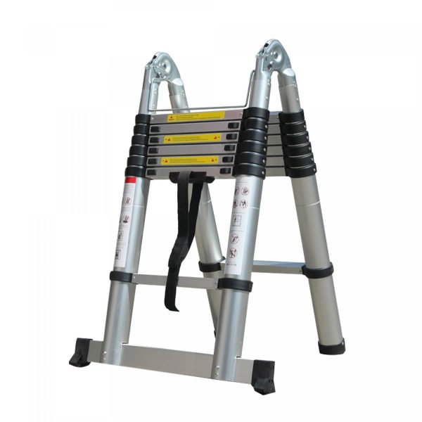 Herzberg HG-5440: Aluminium telescopische ladder - 4,4M - Afbeelding 4