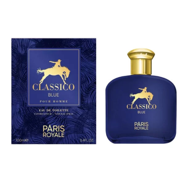 Paris Royale PR039: Classico Blue voor Mannen 100ml EDT - Afbeelding 2