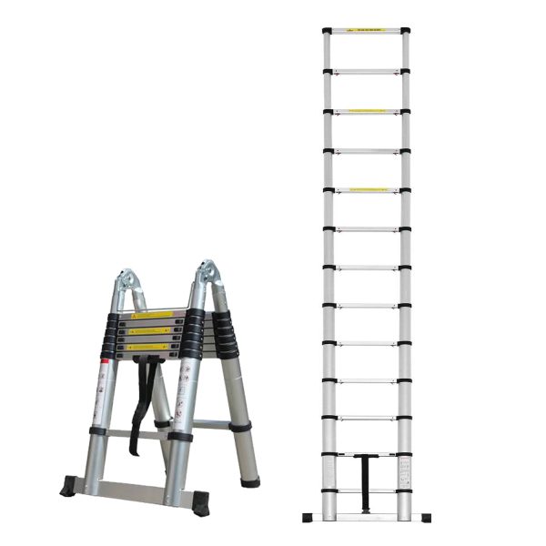 Herzberg HG-5560: Aluminium telescopische ladder - 5.6M - Afbeelding 3