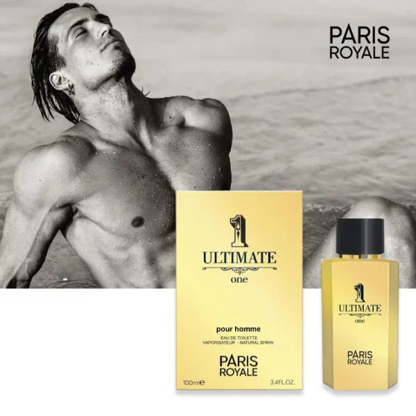 Paris Royale PR028: Ultimate One voor Mannen 100ml EDT - Afbeelding 3