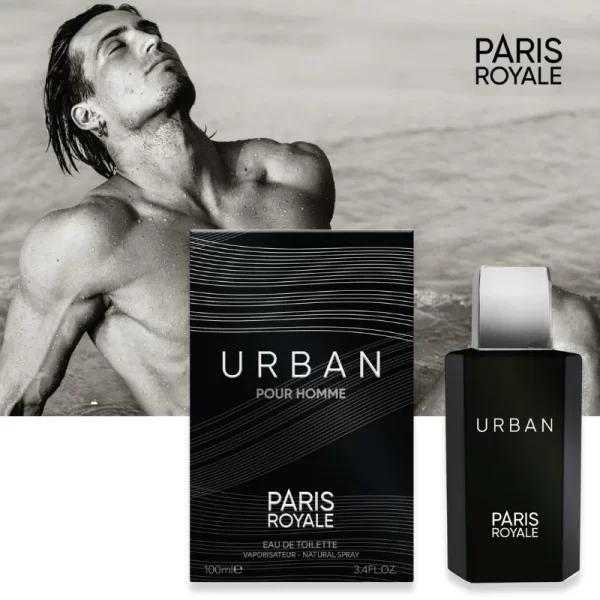 Paris Royale PR029: Urban voor Mannen 100ml EDT - Afbeelding 3