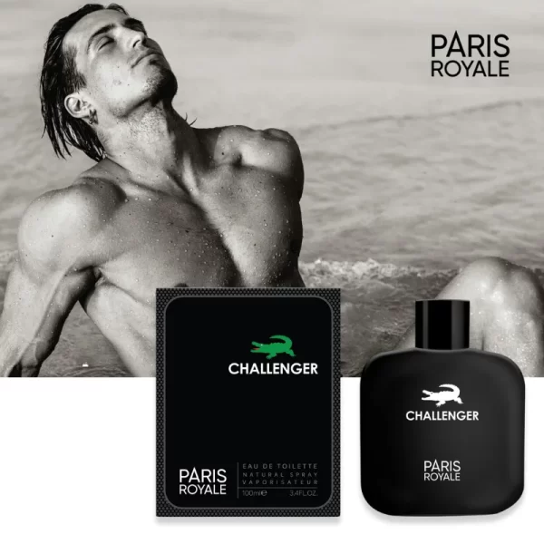 Paris Royale PR031: Challenger Black voor Mannen 100ml EDT - Afbeelding 3