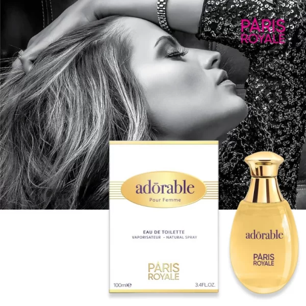 Paris Royale PR001: Adorable voor Vrouwen 100ml EDT - Afbeelding 3