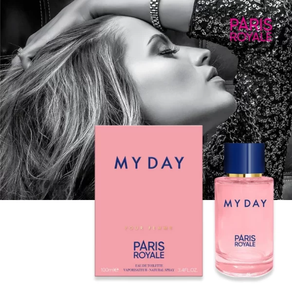 Paris Royale PR017: My Day voor Vrouw 100 ml EDT - Afbeelding 3