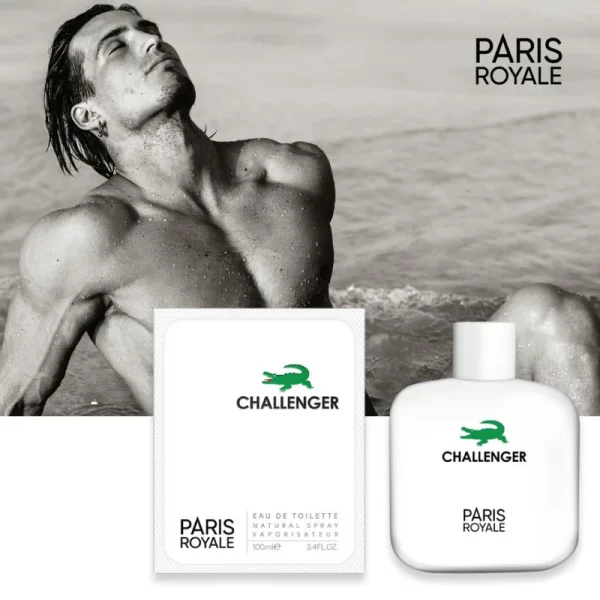 Paris Royale PR030: Challenger White voor Mannen 100ml EDT - Afbeelding 3