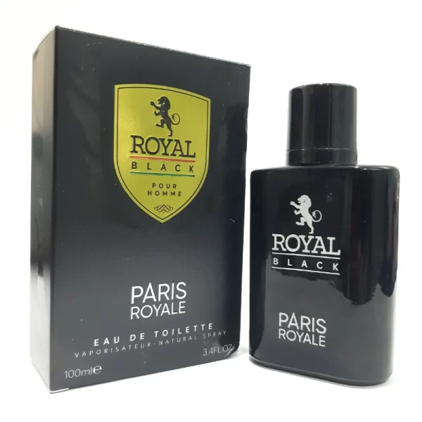 Paris Royale PR032: Royal Black voor Mannen 100ml EDT