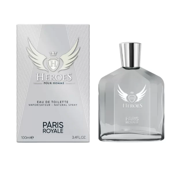 Paris Royale PR040: Heroes voor Mannen 100ml EDT - Afbeelding 2