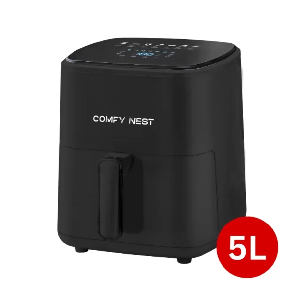 Comfy Nest CN-06191: 1400W Digitale Airfryer - 5L - Afbeelding 3