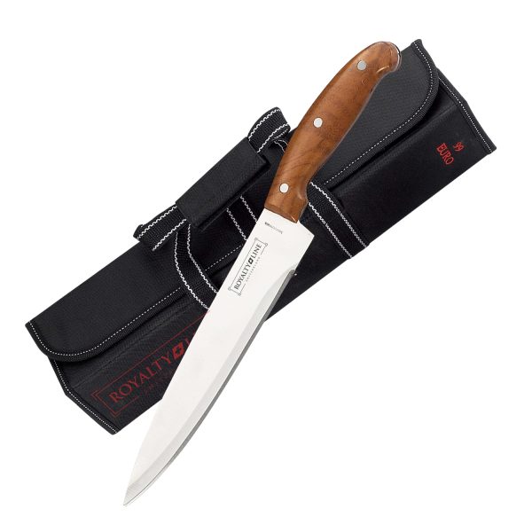 Royalty Line RL-K9C: 9-Delige Kitchen Knife Set Met Lederen Etui - Afbeelding 3